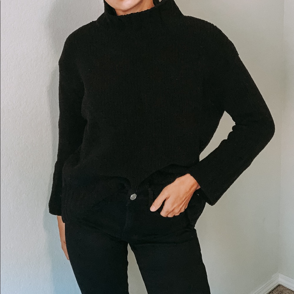 🤩3FOR$30 SALE Cowlneck Chenille Sweater